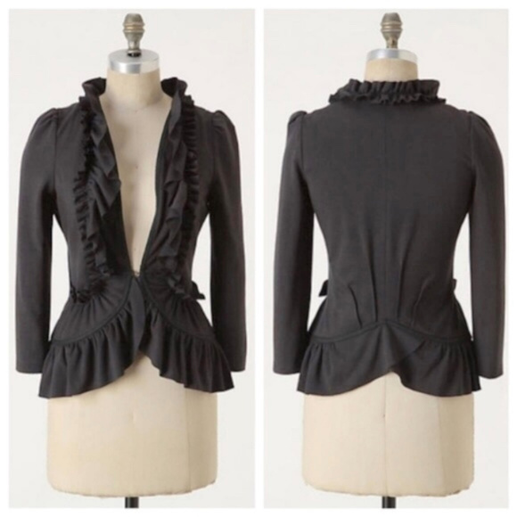 Anthropologie Jackets & Blazers - Anthropologie Cartonnier Redux Military Blazer
